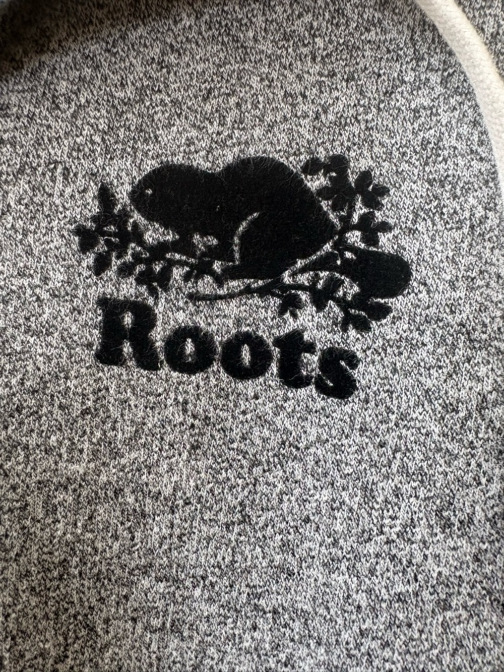 🦫 Roots Cabin Gray Zip-Up Hooded Onesie - Picture 4 of 13